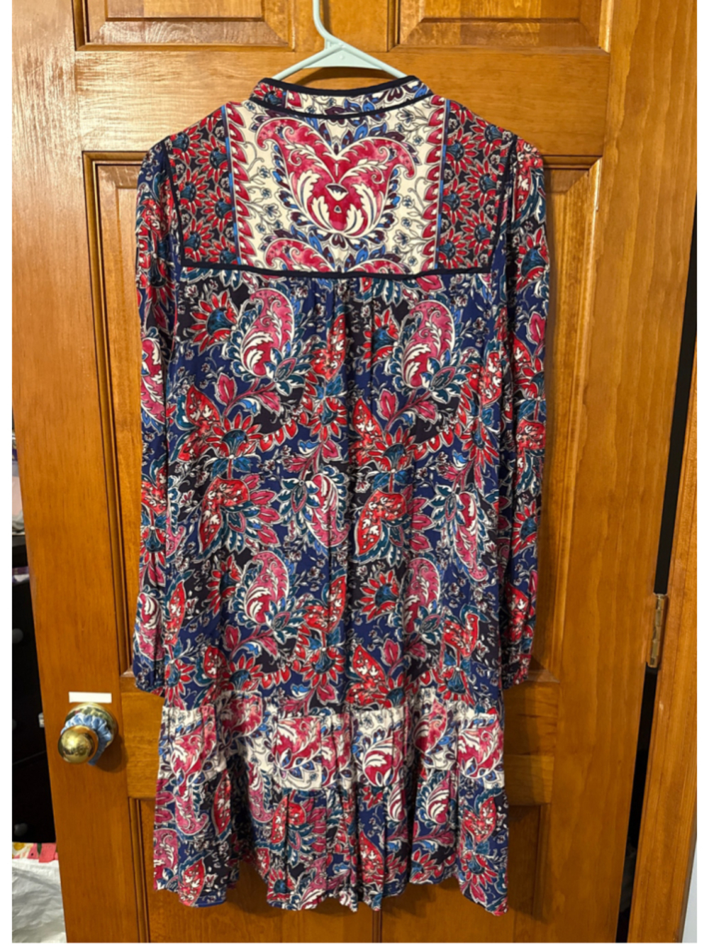 Anthropologie Spliced Tunic Long Sleeve Mini Dress - Picture 3 of 5